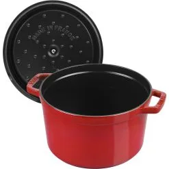 Staub Cocotte Vento Rotonda - 24 Cm, Ciliegia 10 Staub Cocotte Vento Rotonda - 24 Cm, Ciliegia -Coltelli 40501485 5