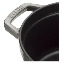 Staub Cocotte Rotonda - 26 Cm, Colore Grigio Grafite -Coltelli 40502 303 2 1