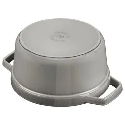 Staub Cocotte Rotonda - 34 Cm, Colore Grigio Grafite -Coltelli 40502 303 4