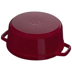 Staub Cocotte Rotonda - 28 Cm, Bordeaux -Coltelli 40502278 04