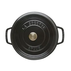 Staub Cocotte Vento Rotonda - 24 Cm, Nero 8 Staub Cocotte Vento Rotonda - 24 Cm, Nero -Coltelli 40502285 3