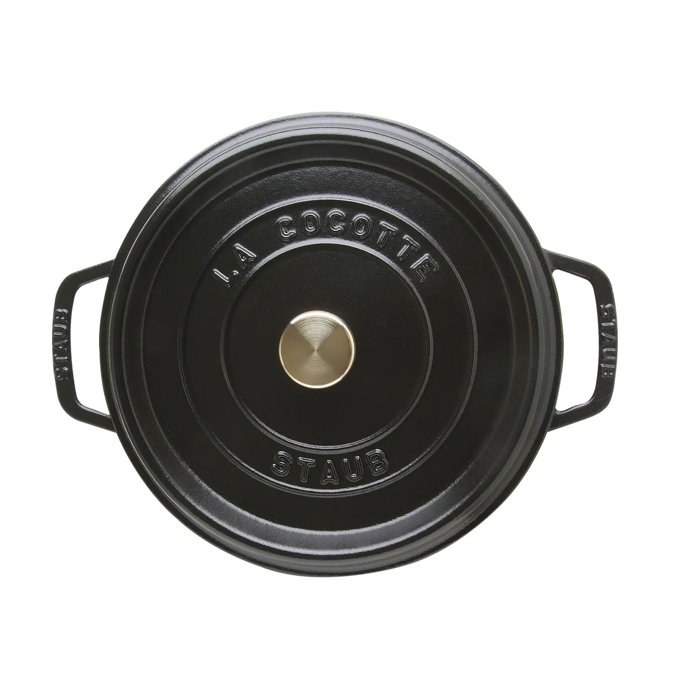 Staub Cocotte Vento Rotonda - 24 Cm, Nero 3 Staub Cocotte Vento Rotonda - 24 Cm, Nero - immagine 3