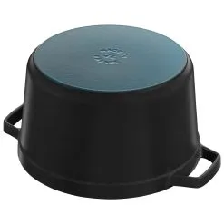 Staub Cocotte Vento Rotonda - 24 Cm, Nero 9 Staub Cocotte Vento Rotonda - 24 Cm, Nero -Coltelli 40502285 4