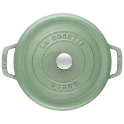 Staub Cocotte Rotonda - 26 Cm, Salvia -Coltelli 40505 364 3