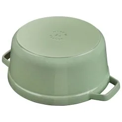Staub Cocotte Rotonda - 26 Cm, Salvia -Coltelli 40505 364 4