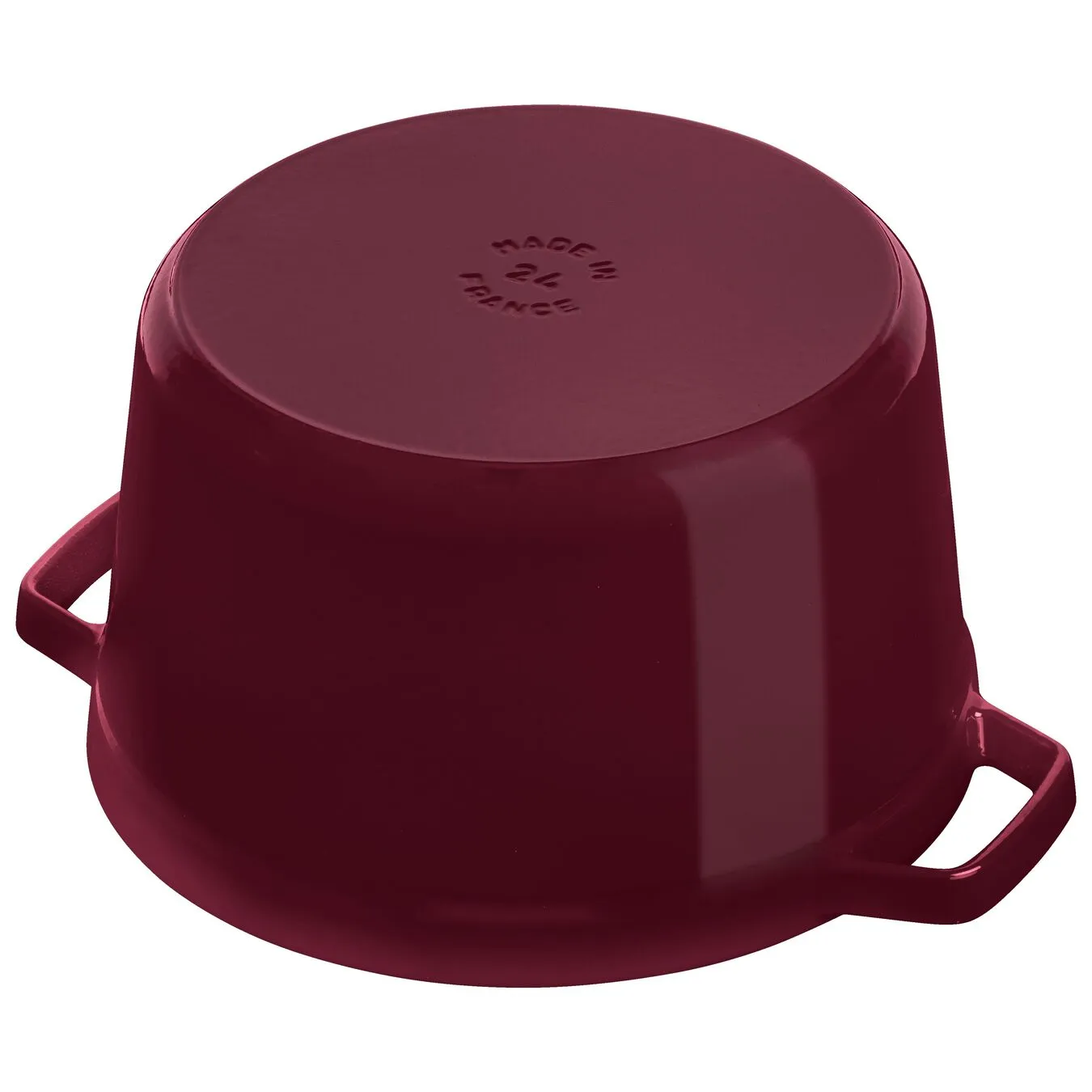 Staub Cocotte Vento Rotonda - 24 Cm, Bordeaux 4 Staub Cocotte Vento Rotonda - 24 Cm, Bordeaux - immagine 4