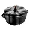 Staub Cocotte Zucca - 12 Cm, Nera