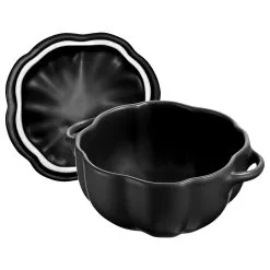 Staub Cocotte Zucca - 12 Cm, Nera -Coltelli 40508 548 0 2