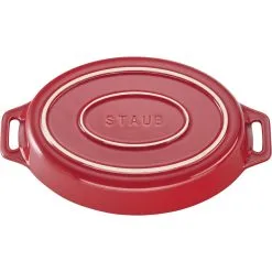 Staub Pirofila Ovale - 17 Cm, Ciliegia -Coltelli 40508 606 3