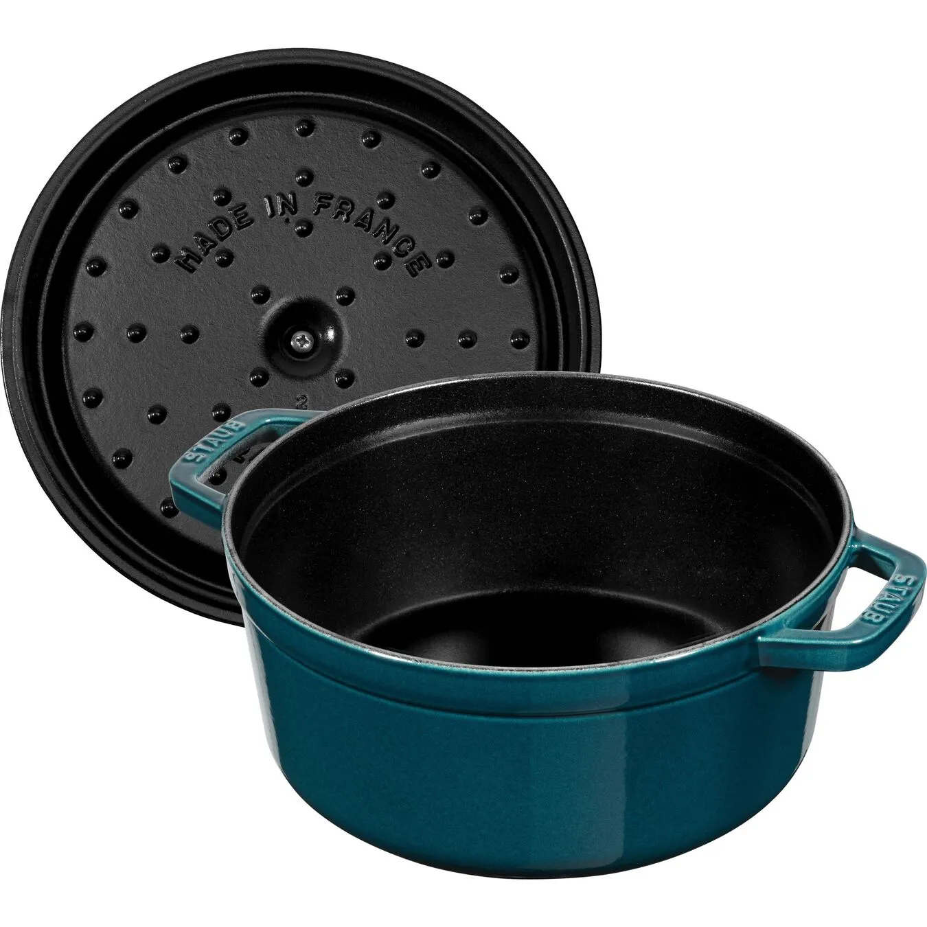 Staub Cocotte Rotonda - 24 Cm, La-Mer 4 Staub Cocotte Rotonda - 24 Cm, La-Mer - immagine 4