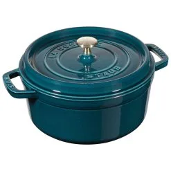 Staub Cocotte Rotonda - 24 Cm, La-Mer