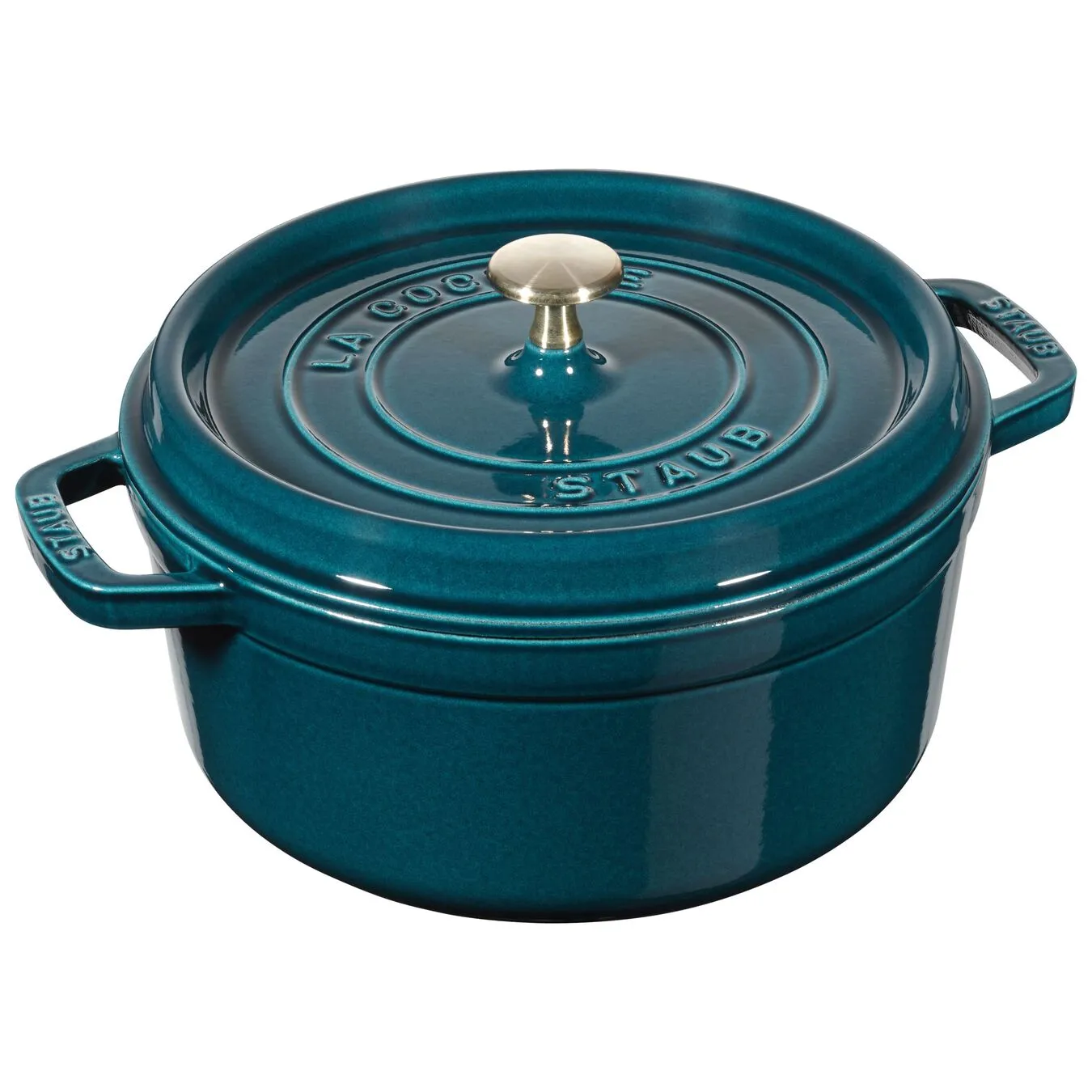 Staub Cocotte Rotonda - 24 Cm, La-Mer 1 Staub Cocotte Rotonda - 24 Cm, La-Mer