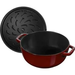 Staub Cocotte Rotonda - 24 Cm, Granatina 10 Staub Cocotte Rotonda - 24 Cm, Granatina -Coltelli 40508 675 0 5