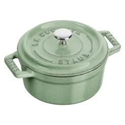 Staub Mini Cocotte Rotonda - 10 Cm, Salvia