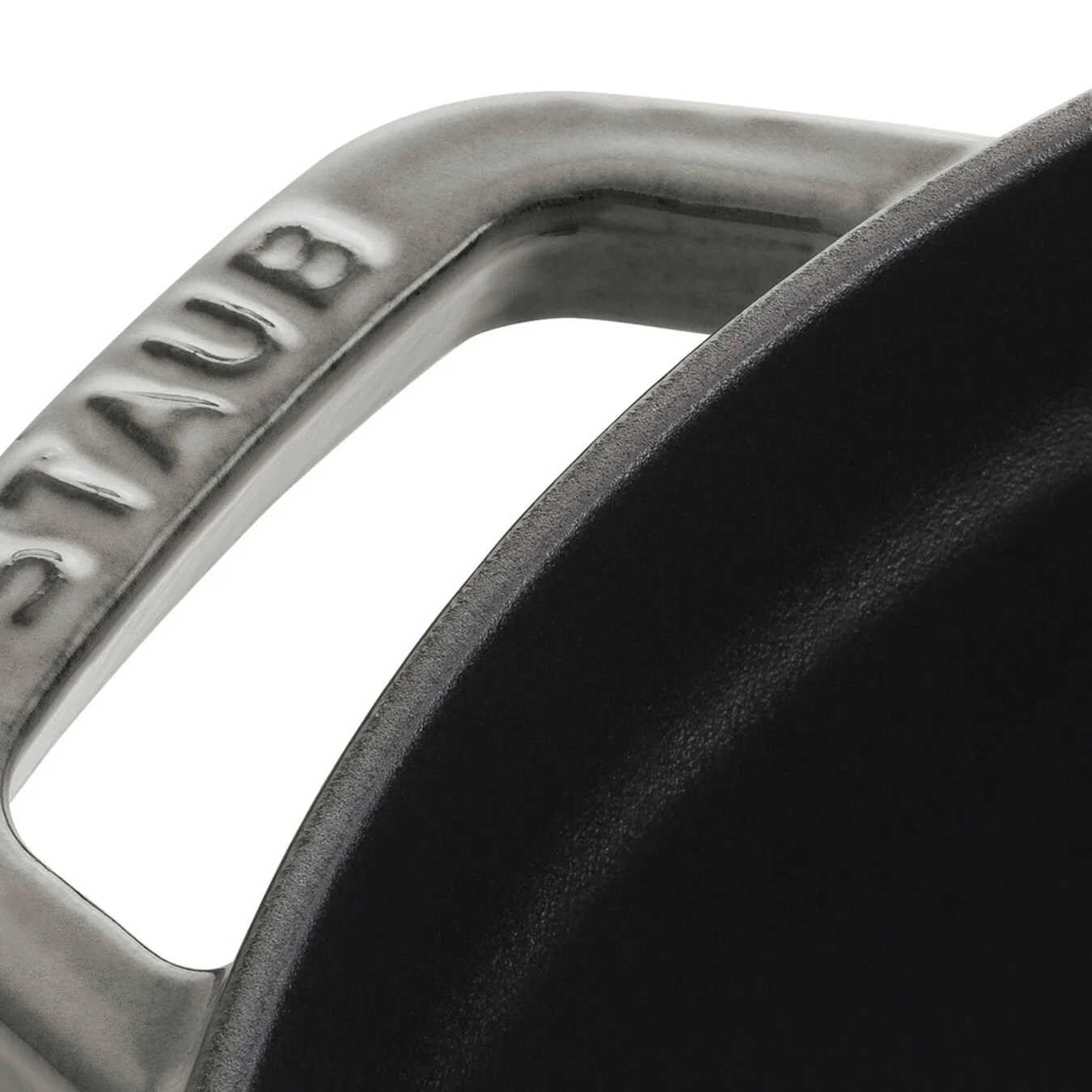 Staub Cocotte Rotonda - 20 Cm, Colore Grigio Grafite 3 Staub Cocotte Rotonda - 20 Cm, Colore Grigio Grafite - immagine 3