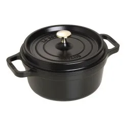 Staub Cocotte Rotonda - 22 Cm, Nera