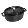 Staub Cocotte Ovale - 29 Cm, Nera