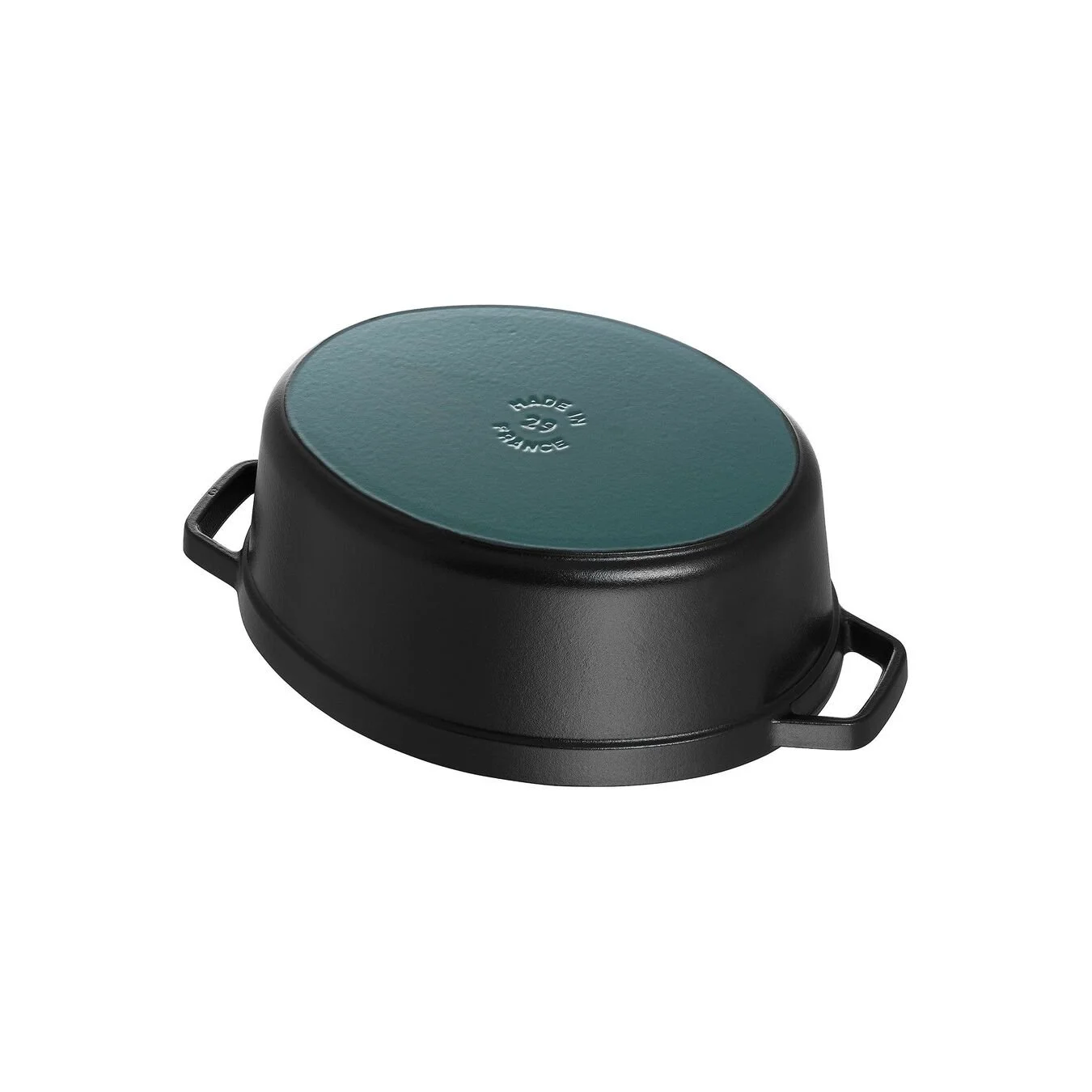 Staub Cocotte Ovale - 33 Cm, Nera 2 Staub Cocotte Ovale - 33 Cm, Nera - immagine 2