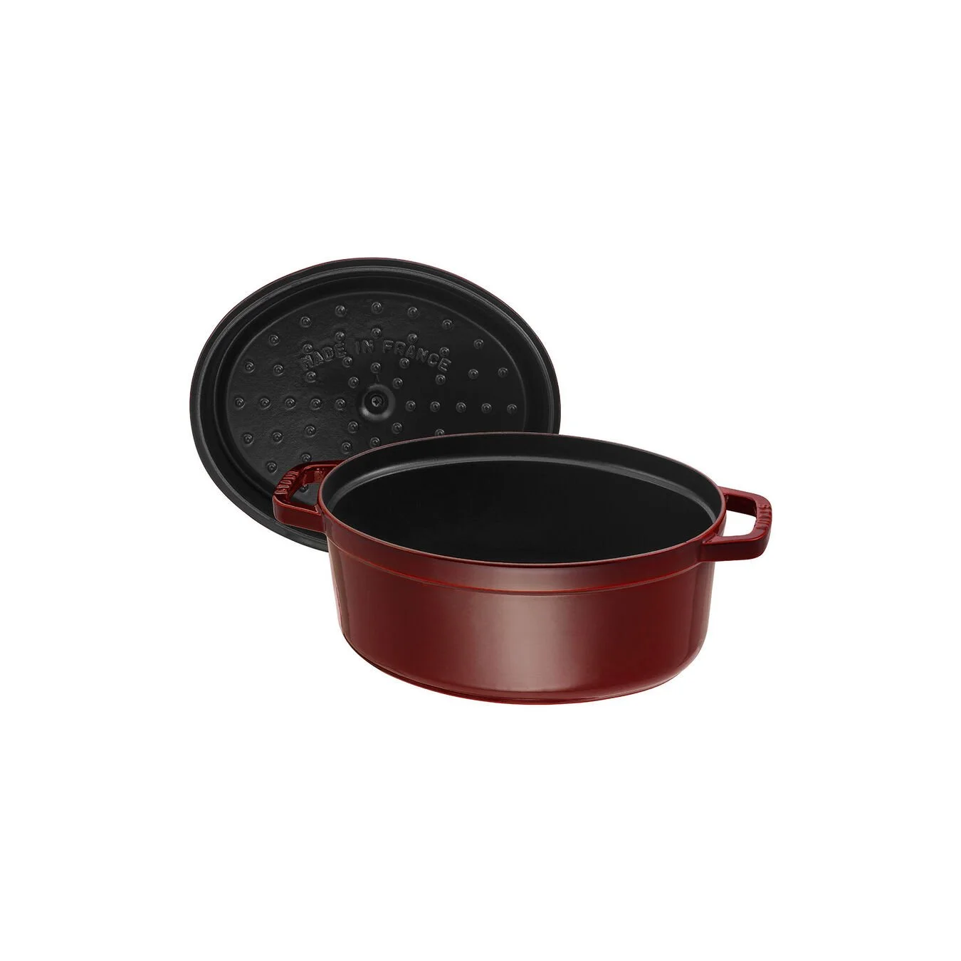Staub Cocotte Ovale - 33 Cm, Granatina 3 Staub Cocotte Ovale - 33 Cm, Granatina - immagine 3