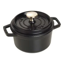 Staub Cocotte Rotonda - 14 Cm, Nera