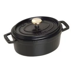 Staub Cocotte Ovale - 15 Cm, Nera