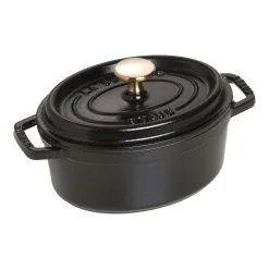 Staub Cocotte Ovale - 17 Cm, Nera