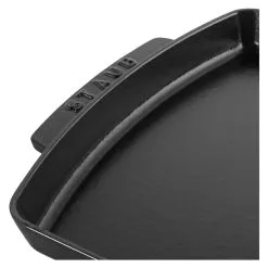 Staub Piatto Da Servizio Rettangolare - 33 Cm X 22 Cm, Nero -Coltelli 40509 523 0 000000882