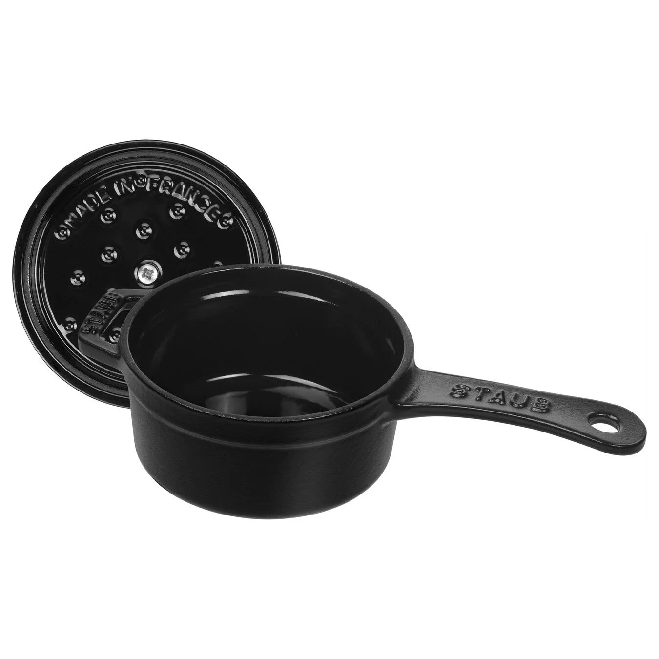 Staub Mini Casseruola Con Manico - 10 Cm, Ghisa 2 Staub Mini Casseruola Con Manico - 10 Cm, Ghisa - immagine 2