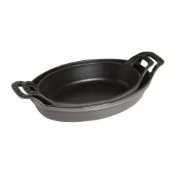 Staub Pirofila Ovale - 21 Cm, Colore Grigio Grafite 5 Staub Pirofila Ovale - 21 Cm, Colore Grigio Grafite -Coltelli 40509 559 0 4