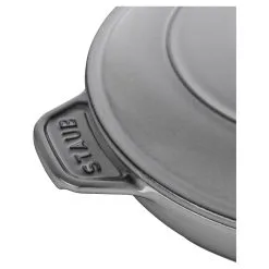 Staub Pirofila Con Coperchio Rotonda - 20 Cm, Grigio Grafite -Coltelli 40509 578 2