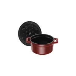 Staub Mini Cocotte Rotonda - 10 Cm, Granatina -Coltelli 40509 805 0 5