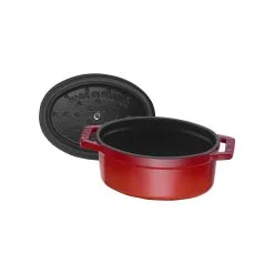 Staub Mini Cocotte Ovale - 11 Cm, Ciliegia -Coltelli 40509 807 0 5