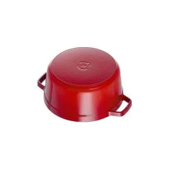Staub Cocotte Rotonda - 30 Cm, Ciliegia 7 Staub Cocotte Rotonda - 30 Cm, Ciliegia -Coltelli 40509 814 0 6 1