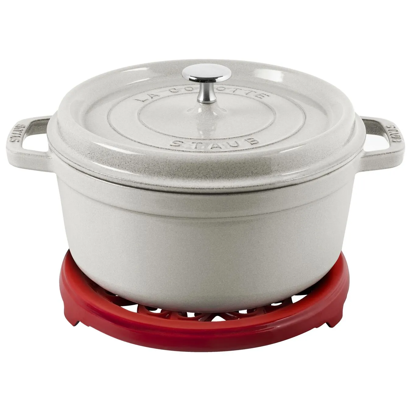 Staub Sottopentola Rotondo - 18 Cm, Ghisa 2 Staub Sottopentola Rotondo - 18 Cm, Ghisa - immagine 2