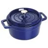 Staub Cocotte Rotonda - 20 Cm, Blu Scuro