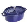 Staub Cocotte Ovale - 33 Cm, Blu Scuro