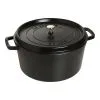 Staub Cocotte Rotonda - 34 Cm, Nera