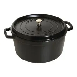Staub Cocotte Rotonda - 34 Cm, Nera