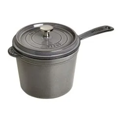 Staub Casseruola Con Manico - 18 Cm, Ghisa, Black Matt 5 Staub Casseruola Con Manico - 18 Cm, Ghisa, Black Matt -Coltelli 40510 316 0 2