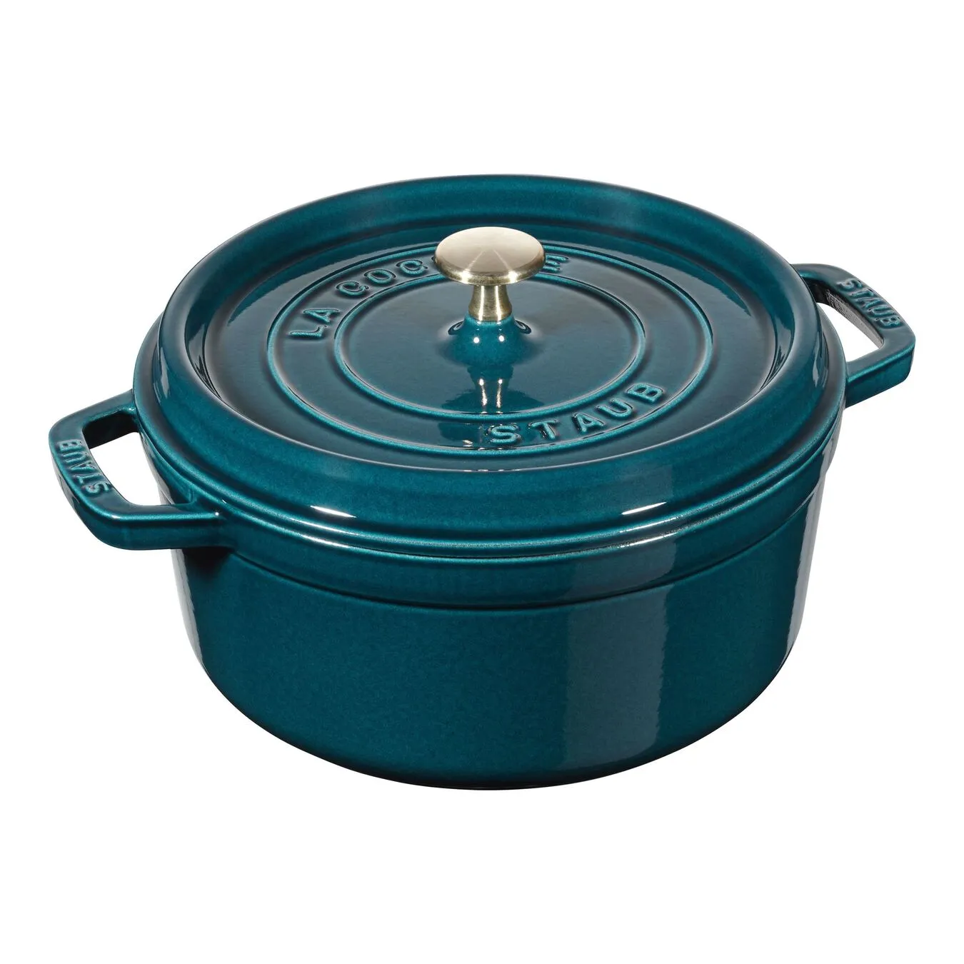 Staub Cocotte Rotonda - 20 Cm, La-Mer 1 Staub Cocotte Rotonda - 20 Cm, La-Mer