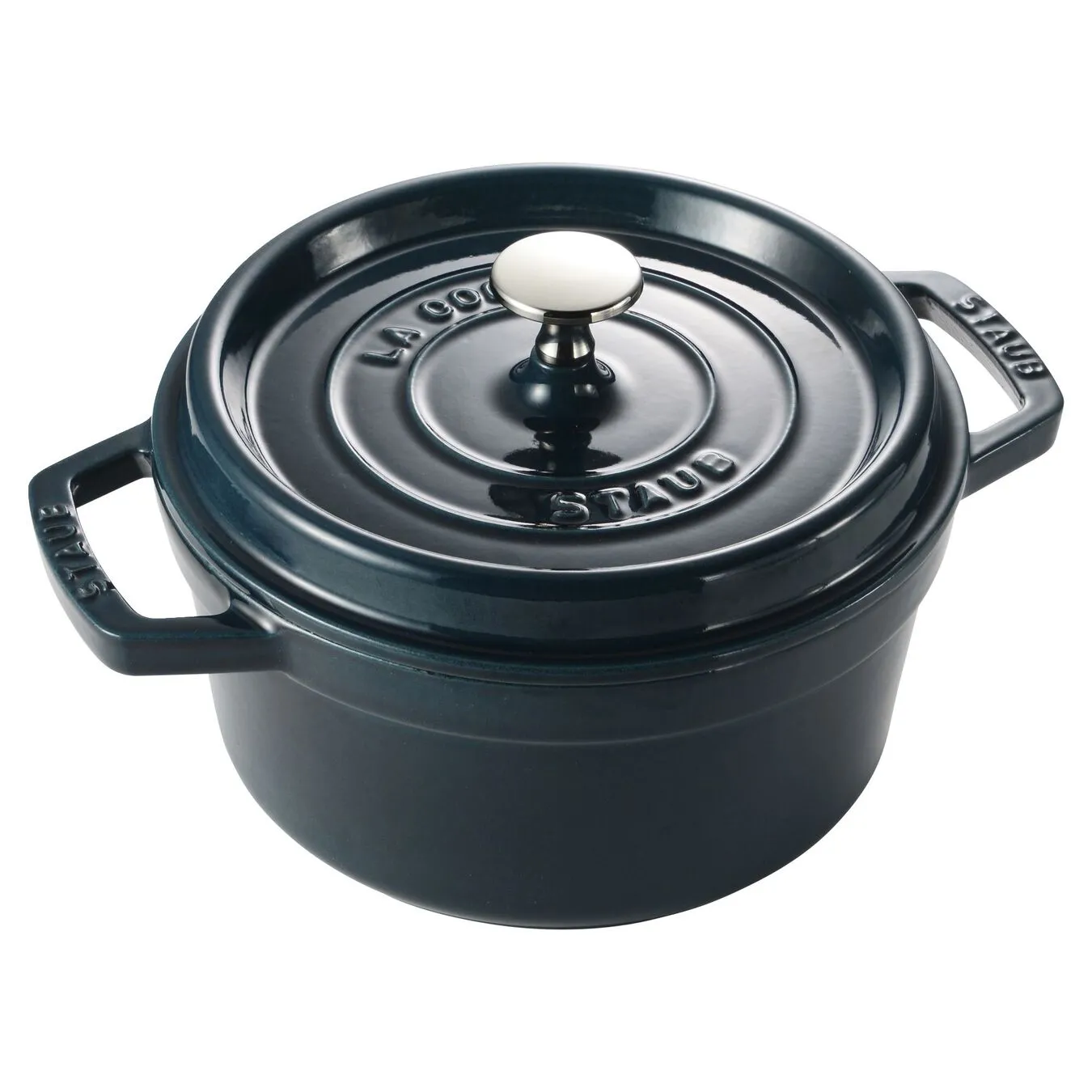 Staub Cocotte Rotonda - 20 Cm, La-Mer 3 Staub Cocotte Rotonda - 20 Cm, La-Mer - immagine 3