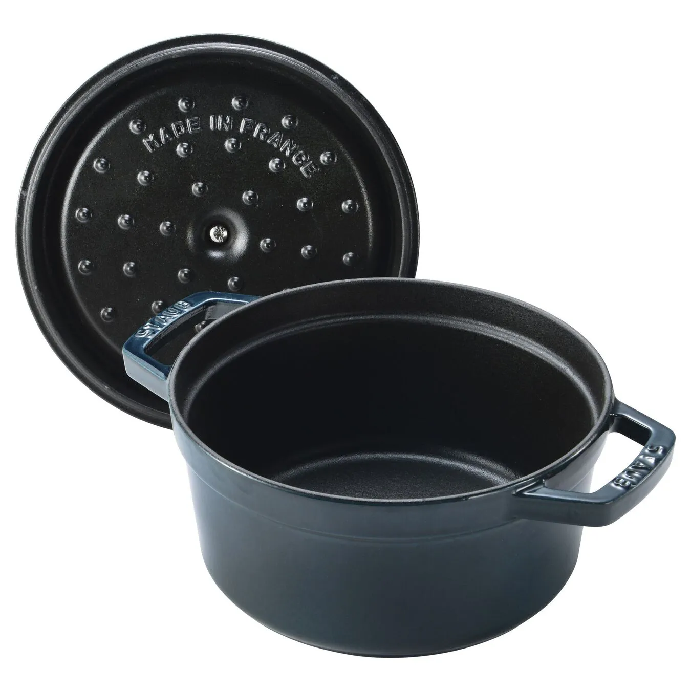 Staub Cocotte Rotonda - 20 Cm, La-Mer 4 Staub Cocotte Rotonda - 20 Cm, La-Mer - immagine 4