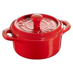 Staub Mini Cocotte Rotonda - 10 Cm, Ciliegia