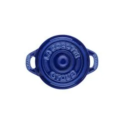 Staub Mini Cocotte Rotonda - 10 Cm, Blu Scuro 8 Staub Mini Cocotte Rotonda - 10 Cm, Blu Scuro -Coltelli 40510 786 0 7