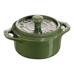 Staub Mini Cocotte Rotonda - 10 Cm, Basilico