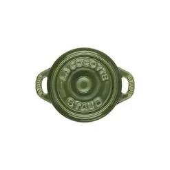Staub Mini Cocotte Rotonda - 10 Cm, Basilico -Coltelli 40510 787 0 3
