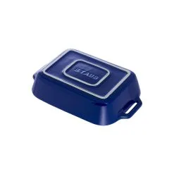 Staub Pirofila Rettangolare - 34 X 24 Cm, Blu Scuro 8 Staub Pirofila Rettangolare - 34 X 24 Cm, Blu Scuro -Coltelli 40510 810 0 3