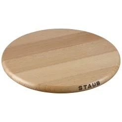 Staub Sottopentola Magnetico Rotondo - 23 Cm, Faggio -Coltelli 40511 077 0 1