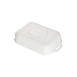 Staub Pirofila Rettangolare - 14 X 11 Cm, Colore Bianco Puro -Coltelli 40511 142 0 3