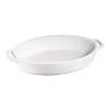 Staub Pirofila Ovale - 23 Cm, Colore Bianco Puro